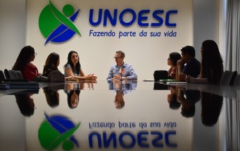 Unoesc recepciona grupo de Chilenos para estada de pesquisa no Programa de Pós-Graduação em Educação