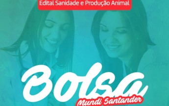 Bolsa Santander Mundi seleciona Mestrando do Programa de Sanidade e Produção Animal