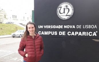 Acadêmica do Curso de Engenharia Química está realizando intercâmbio em Portugal