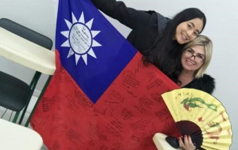 Programa internacional de intercâmbio proporciona mais confiança para acadêmica de Taiwan