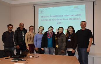 Reunião na Unoesc aponta experiências da Missão Internacional Interação Graduação Mestrado 2017