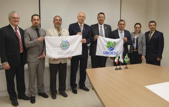 Unoesc recebe comitiva da Universidade Autônoma de Chihuahua