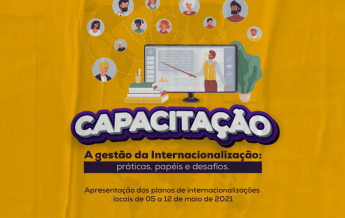 Coordenação Geral de Relações Internacional capacita docentes sobre a internacionalização