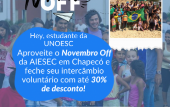 Programa Intercâmbio Voluntário Aiesec Chapecó