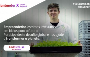 SANTANDER X - Environmental Challenge - Receba um programa de mentoria e patrocínio